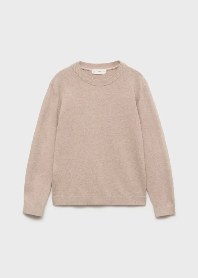 Pull essentiel en coton mélangé