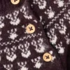 Pull jacquard à boutons Pull jacquard à boutons