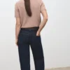 Pull à manches courtes en lurex