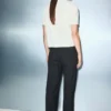 Pull à manches courtes et paillettes