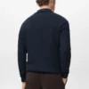 Pull microstructuré avec col zippé Pull microstructuré avec col zippé