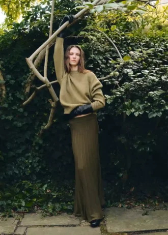 Pull oversize en maille épaisse