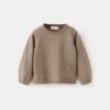 Pull à poche en tricot