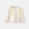 Pull à poche en tricot