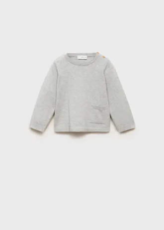 Pull à poche en tricot Pull à poche en tricot