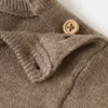 Pull à poche en tricot