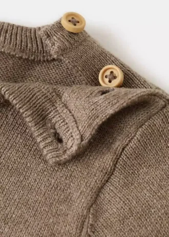 Pull à poche en tricot