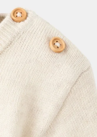 Pull à poche en tricot