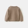 Pull à poche en tricot