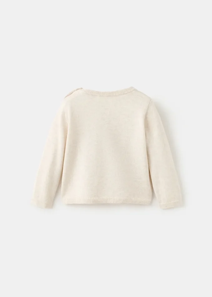 Pull à poche en tricot