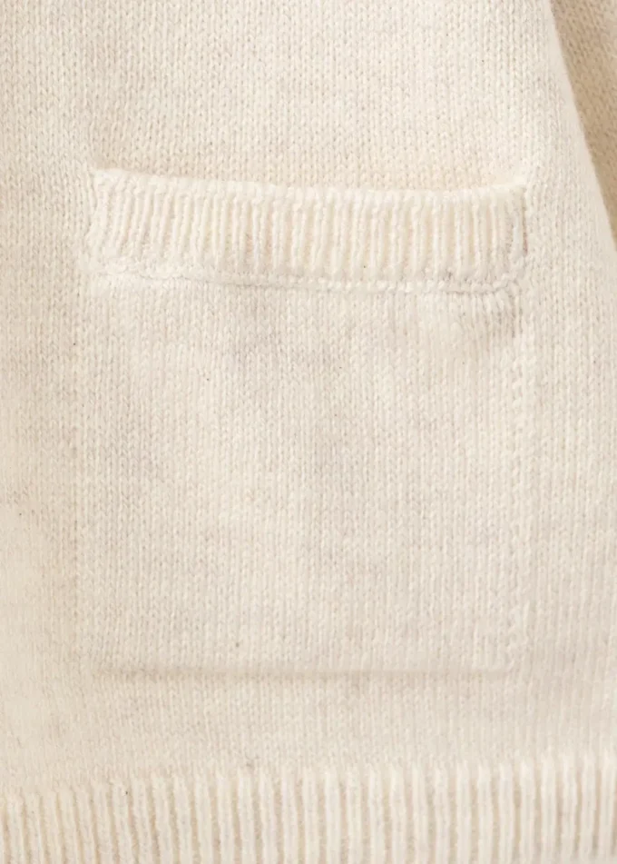 Pull à poche en tricot