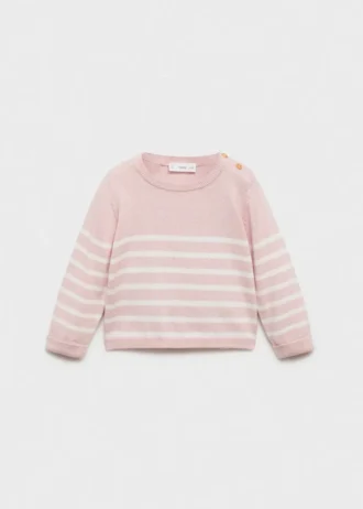 Pull rayé en maille