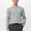 Pull rayé en maille Pull rayé en maille