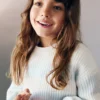 Pull rayé en maille