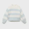 Pull rayé en maille