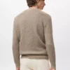 Pull rayé en maille Pull rayé en maille