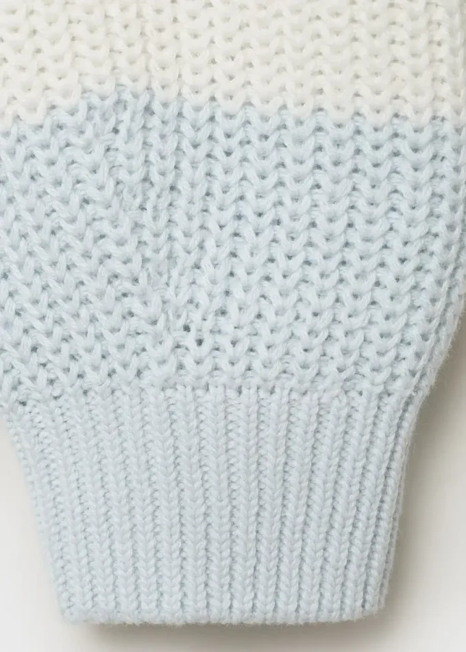 Pull rayé en maille