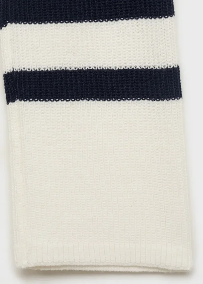 Pull rayé en maille