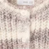 Pull rayé moucheté