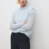 Pull semi-transparent en alpaga