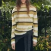 Pull semi-transparent en alpaga