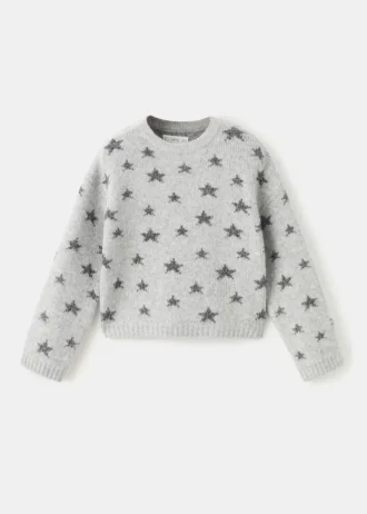 Pull étoilé en lurex