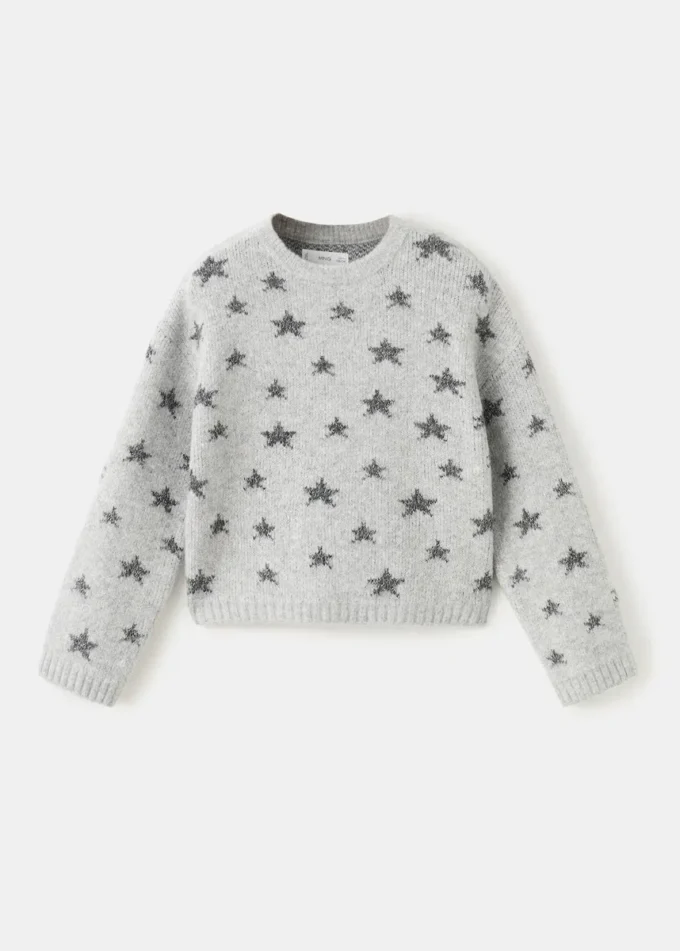 Pull étoilé en lurex