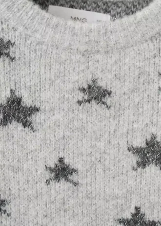 Pull étoilé en lurex