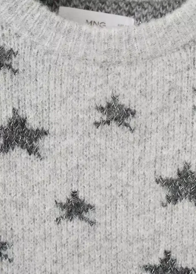 Pull étoilé en lurex