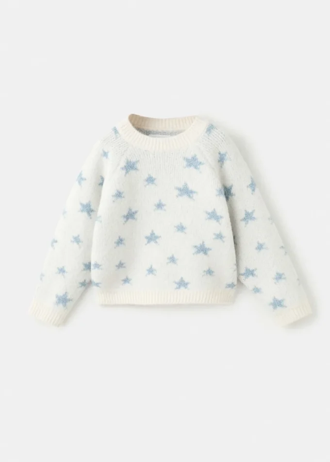 Pull étoilé en lurex