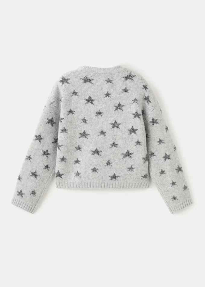 Pull étoilé en lurex