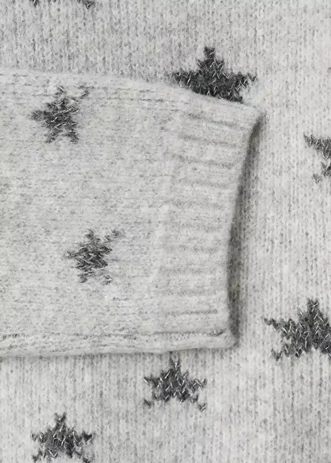 Pull étoilé en lurex