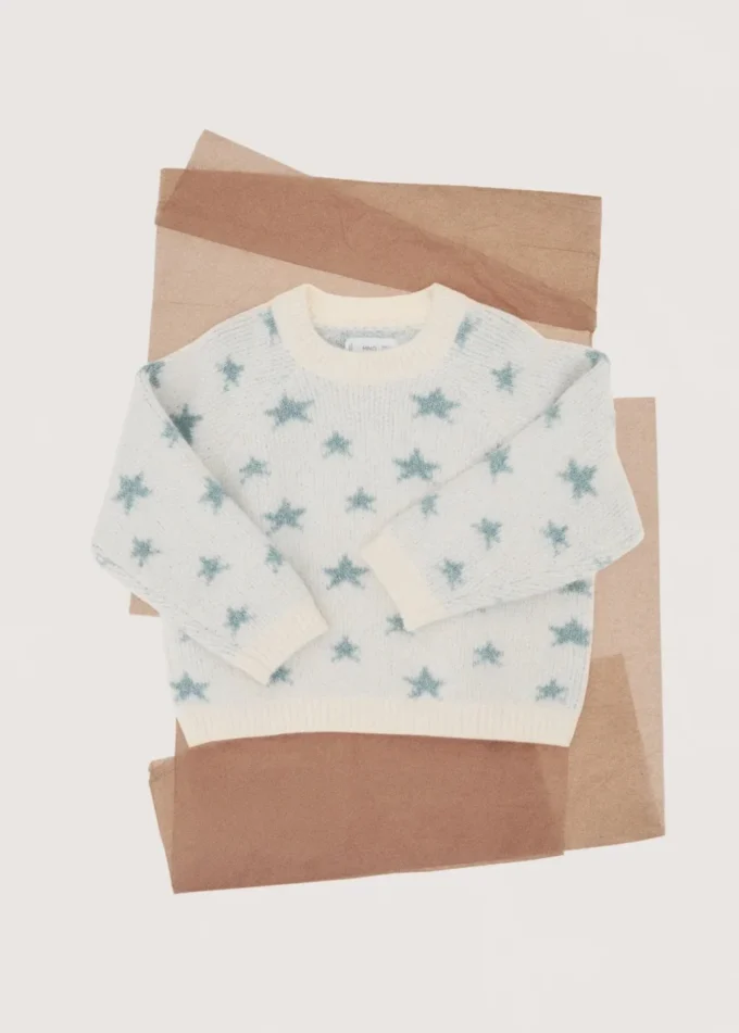 Pull étoilé en lurex