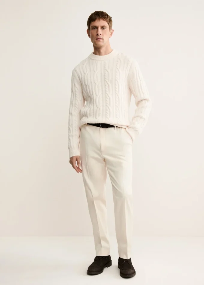 Pull tricoté 100 % laine Pull tricoté 100 % laine