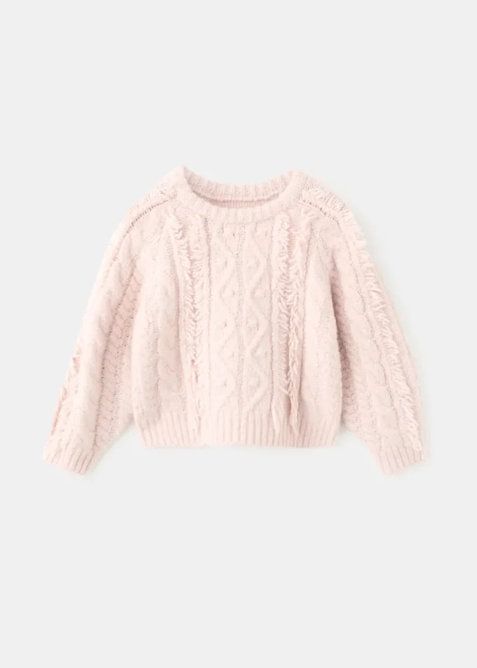 Pull tricoté tressé Pull tricoté tressé
