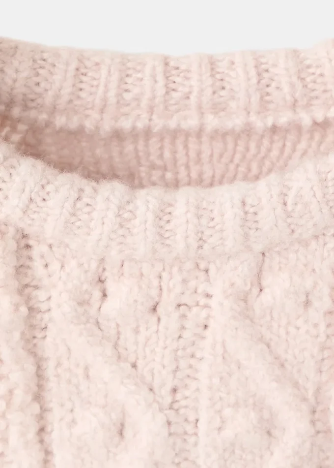 Pull tricoté tressé Pull tricoté tressé