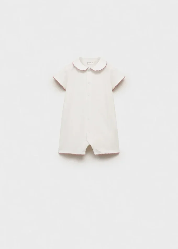 Pyjama body à col babydoll