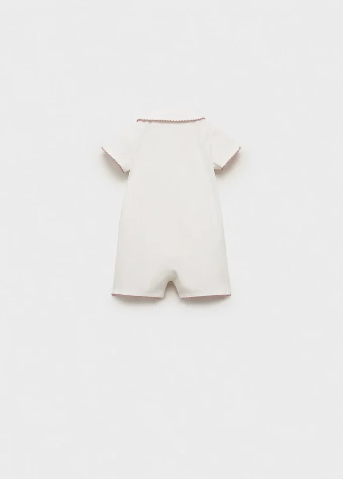 Pyjama body à col babydoll