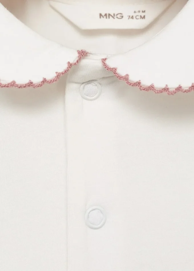 Pyjama body à col babydoll
