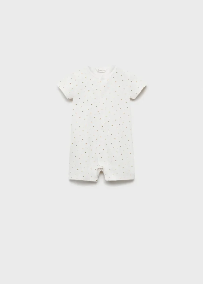 Pyjama court en coton