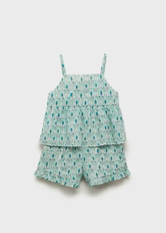 Pyjama court imprimé Pyjama court imprimé