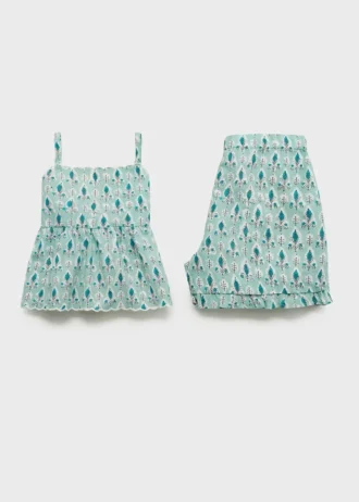 Pyjama court imprimé Pyjama court imprimé