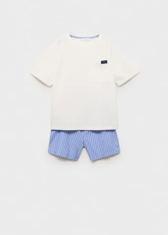 Pyjama court rayé Pyjama court rayé