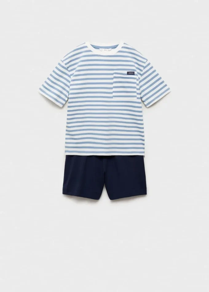 Pyjama court rayé Pyjama court rayé