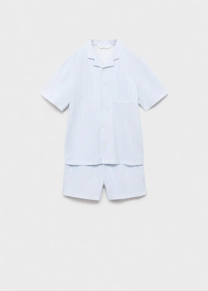 Pyjama court rayé Pyjama court rayé