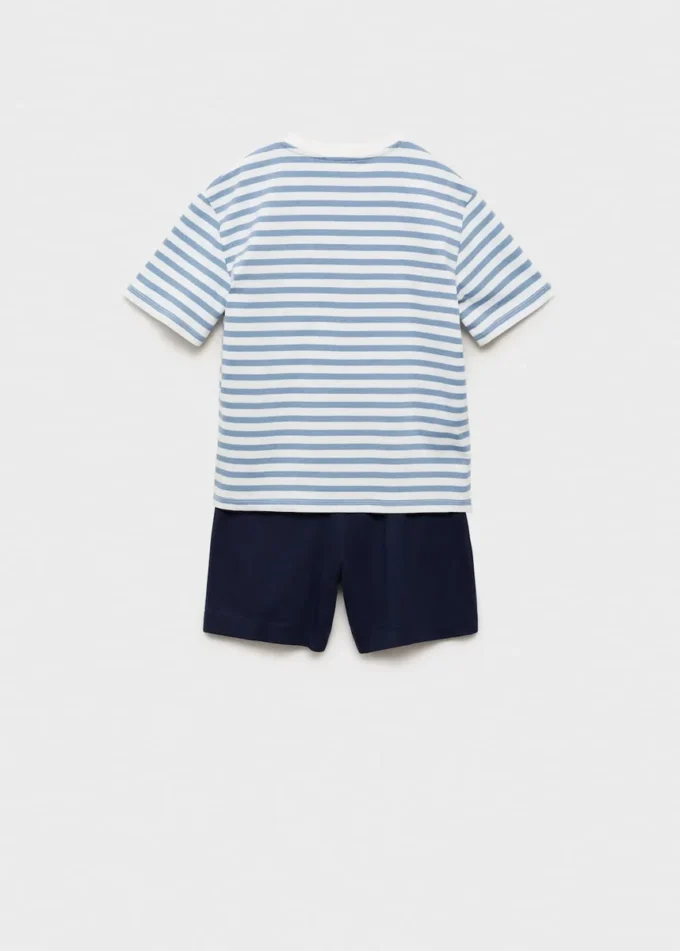 Pyjama court rayé Pyjama court rayé