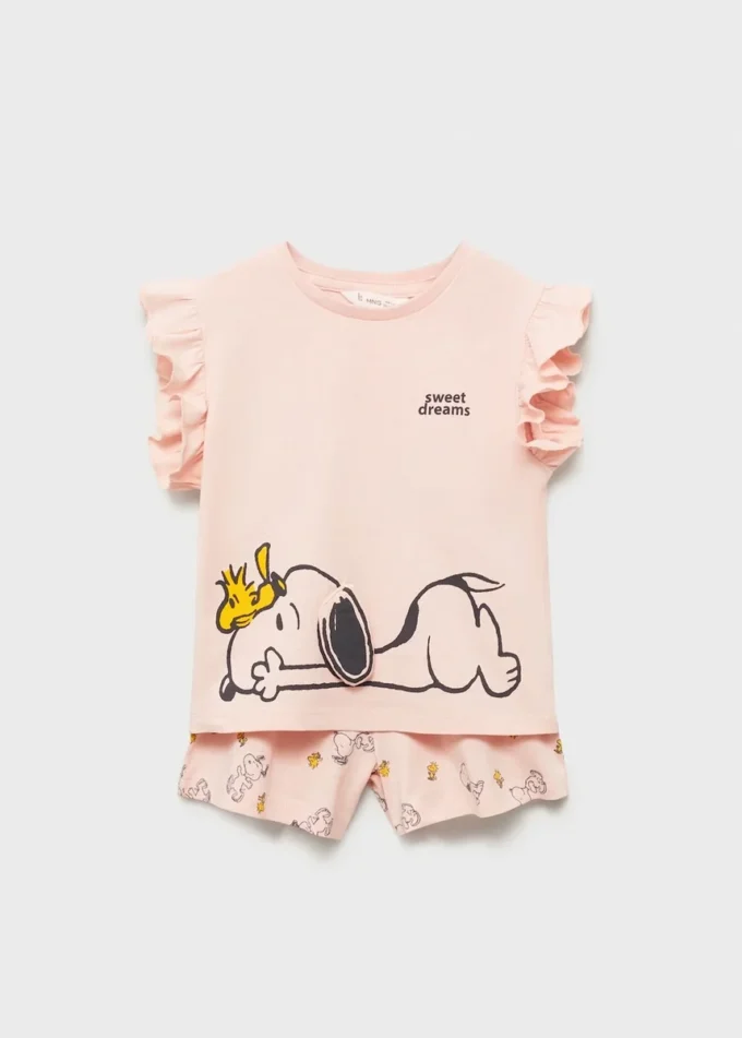 Pyjama court Snoopy Pyjama court Snoopy