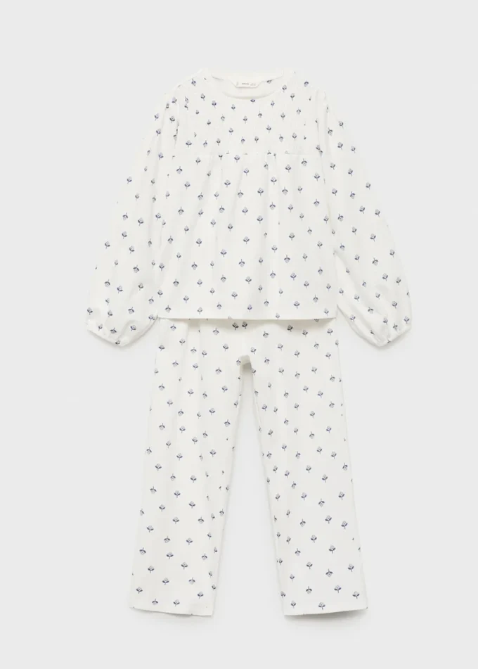 Pyjama en coton imprimé Pyjama en coton imprimé