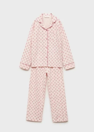 Pyjama en coton imprimé Pyjama en coton imprimé