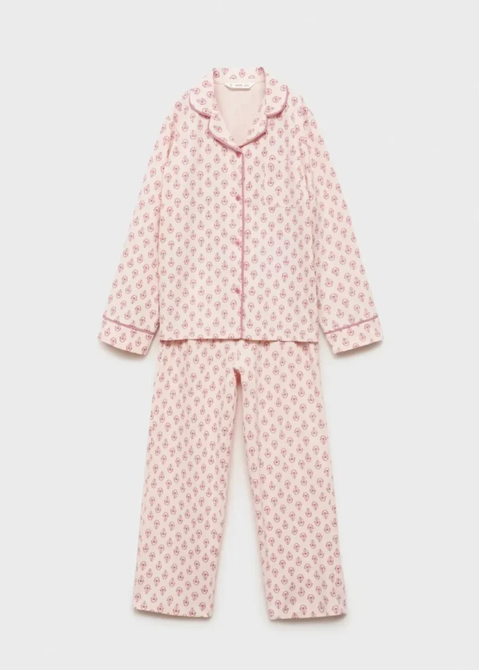 Pyjama en coton imprimé Pyjama en coton imprimé